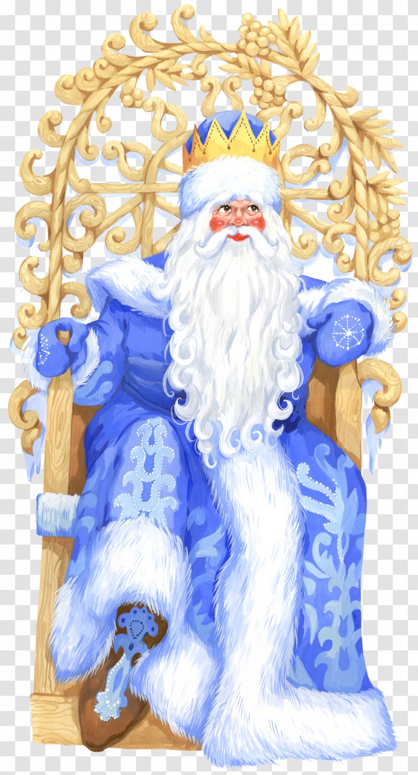 Santa Claus Ded Moroz Snegurochka Christmas Clip Art - Knecht Ruprecht - GRANDFATHER Transparent PNG