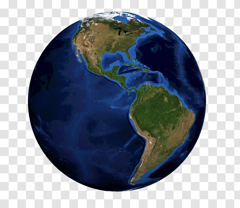 Earth Globe World Continent Planet - Deep Blue Transparent PNG