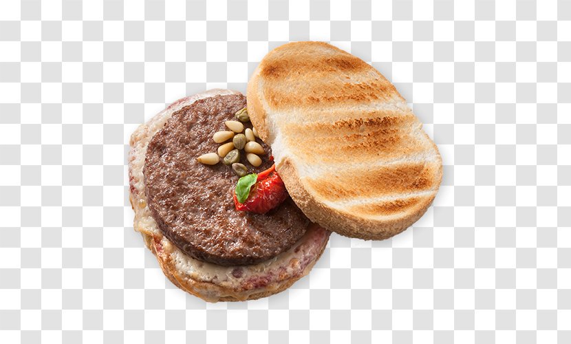 Patty Buffalo Burger Breakfast Sandwich Fast Food Hamburger - Recipe Transparent PNG