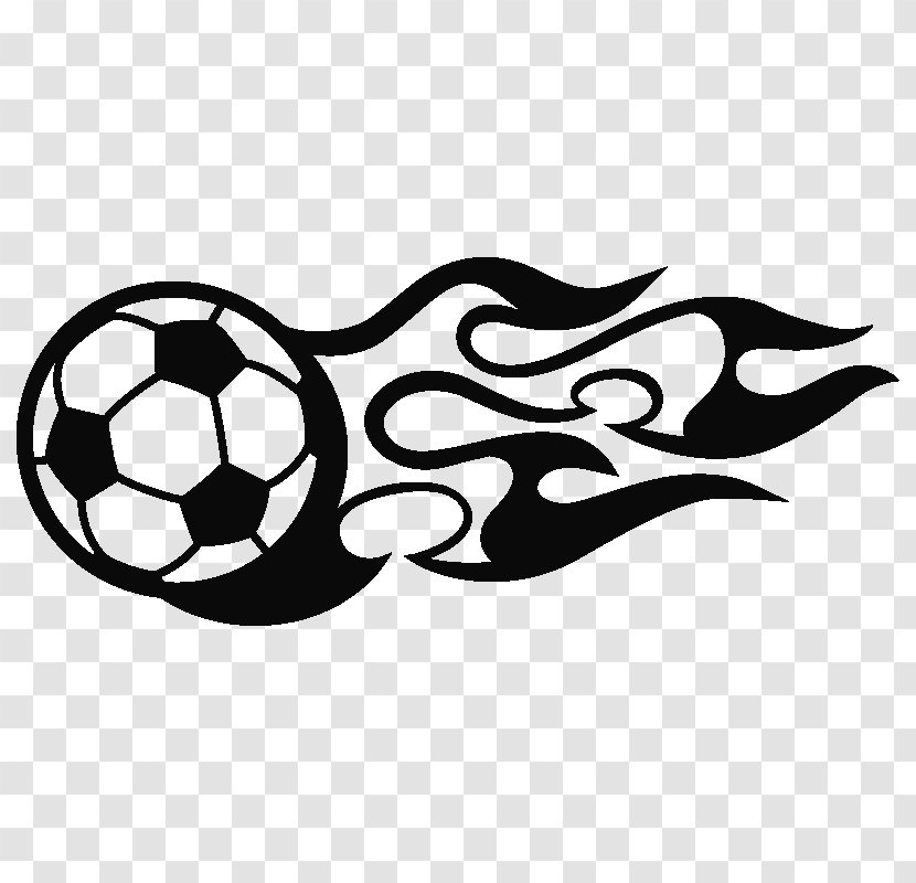 Football Logo Sporting Goods - Monochrome Photography - Flame Pictures Daquan Transparent PNG
