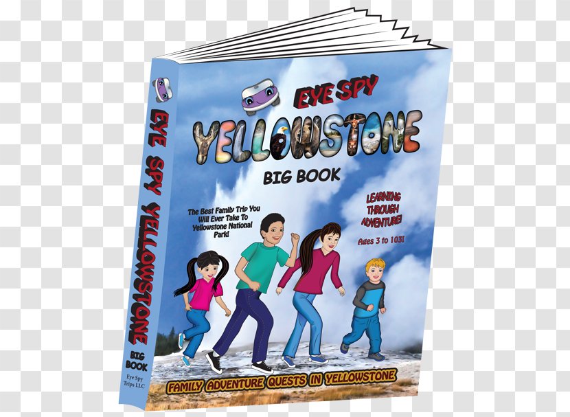The Big Book Eye Spy Yellowstone Poster National Park Recreation - Cover Eyes Transparent PNG