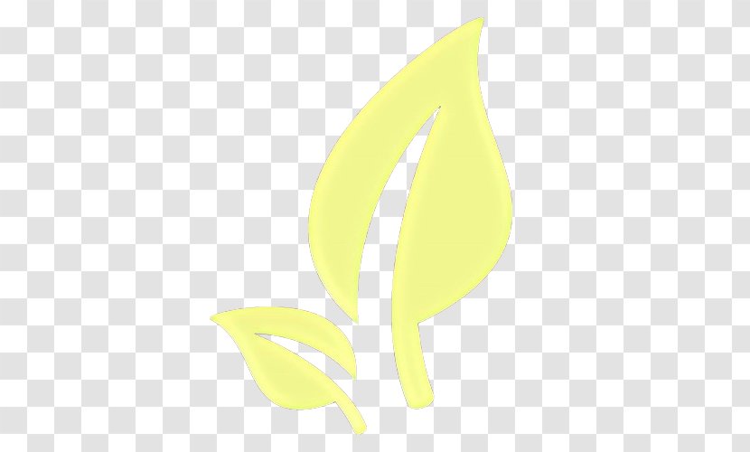 Yellow Leaf Logo Plant Transparent PNG