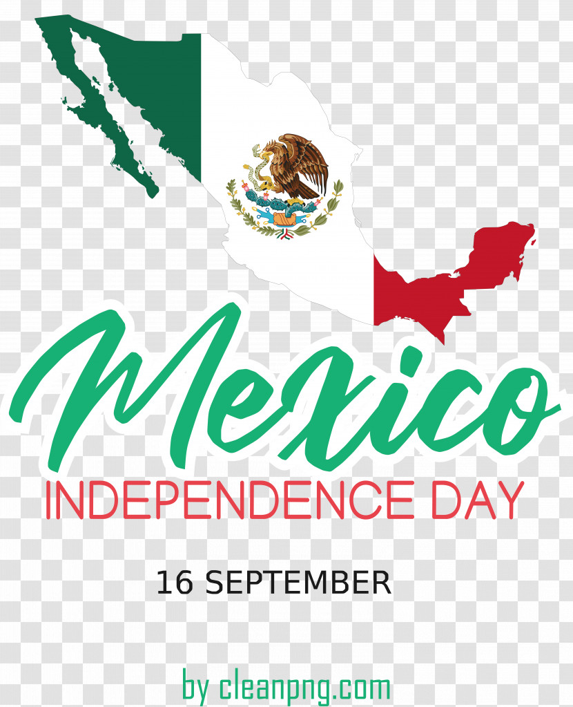 Logo Mexico Flag Text Transparent PNG