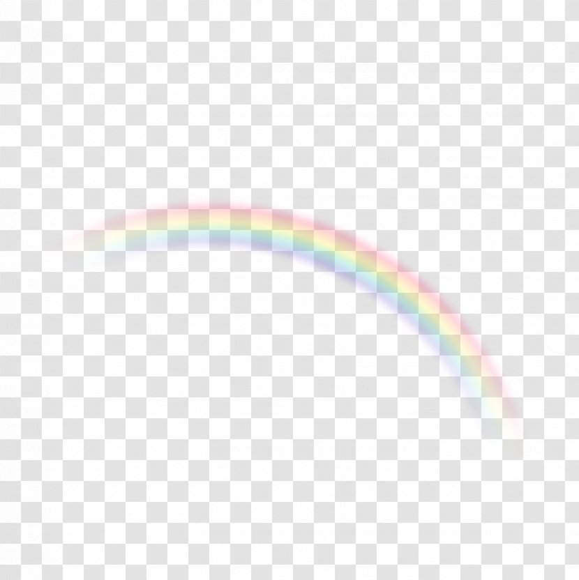White Line Point Angle Green - Rainbow Transparent PNG