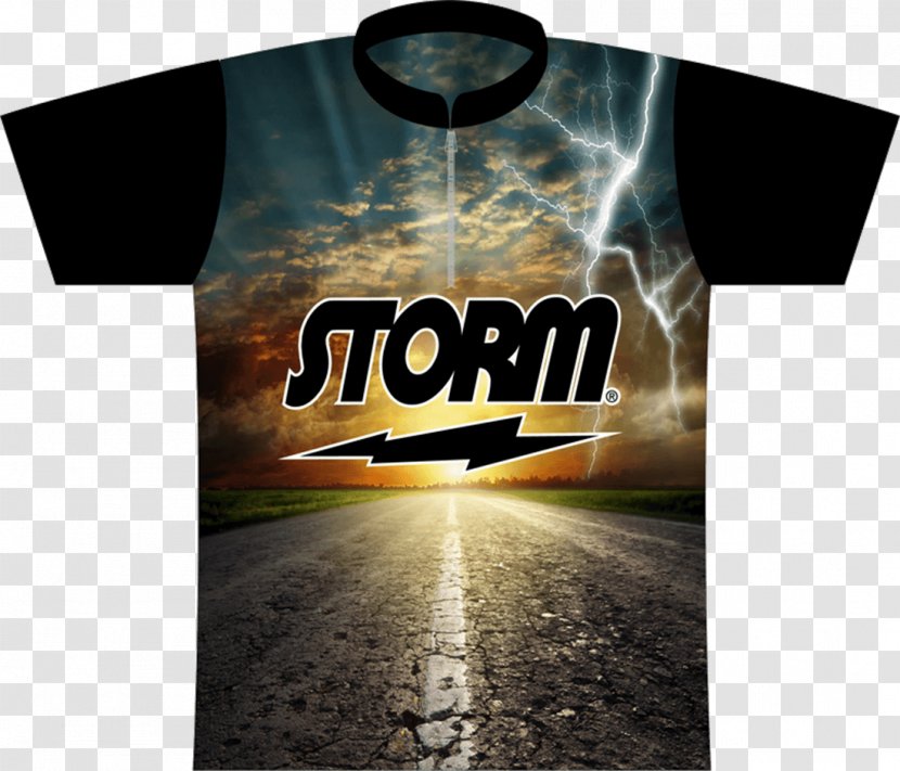 T-shirt Jersey Clothing Bowling - Shirt - European Storm Shirts Transparent PNG