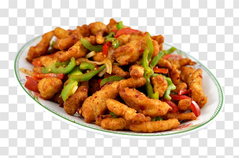 Kung Pao Chicken Chinese Cuisine Vegetarian Indian Fast Food - Pakora - FOOG Transparent PNG