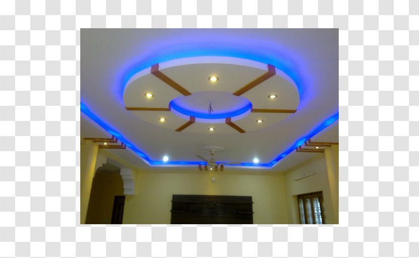 Ceiling Design Dropped Gypsum Interior Services - Painted Transparent PNG