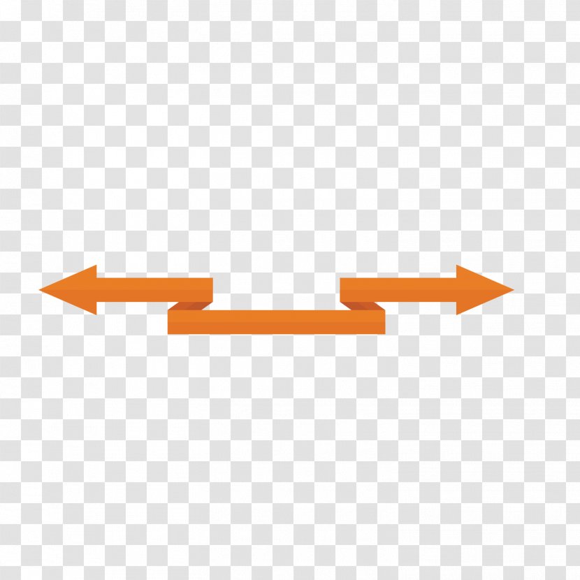 Arrow - Guidance System - Bidirectional Lines Transparent PNG