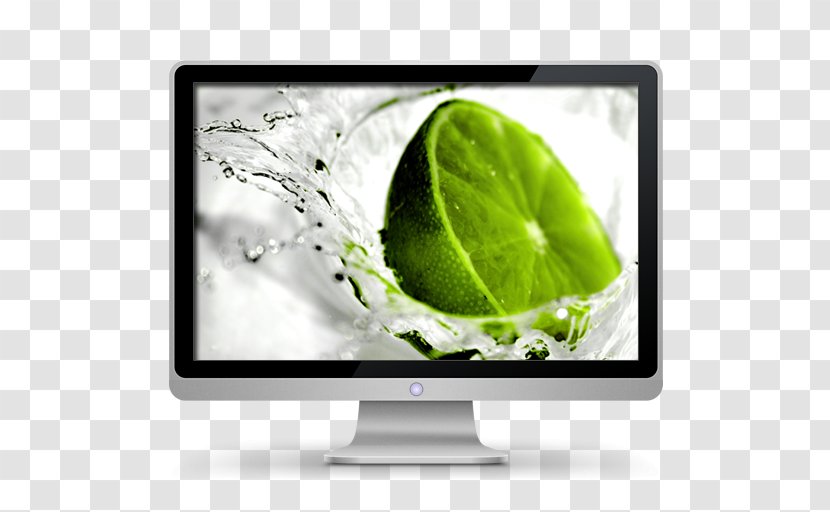 Desktop Wallpaper Fruit Lemon - Display Device Transparent PNG