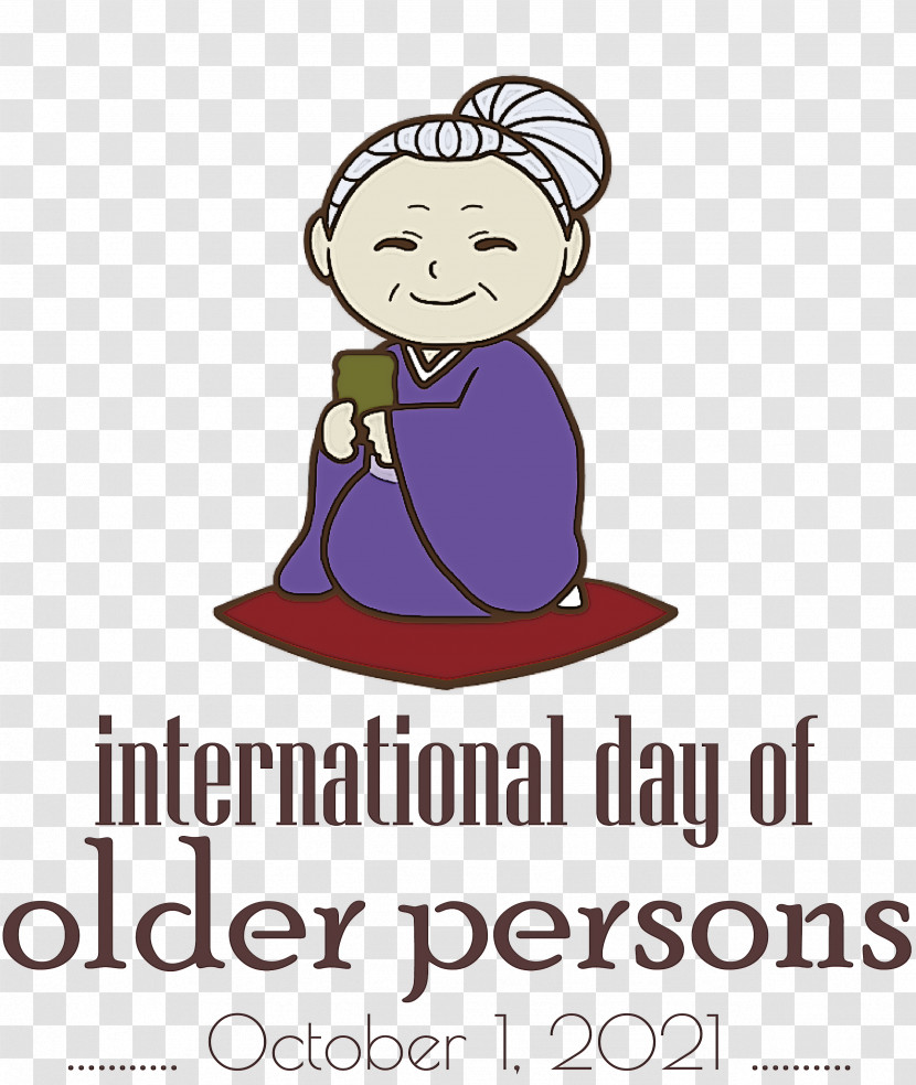 International Day For Older Persons Older Person Grandparents Transparent PNG