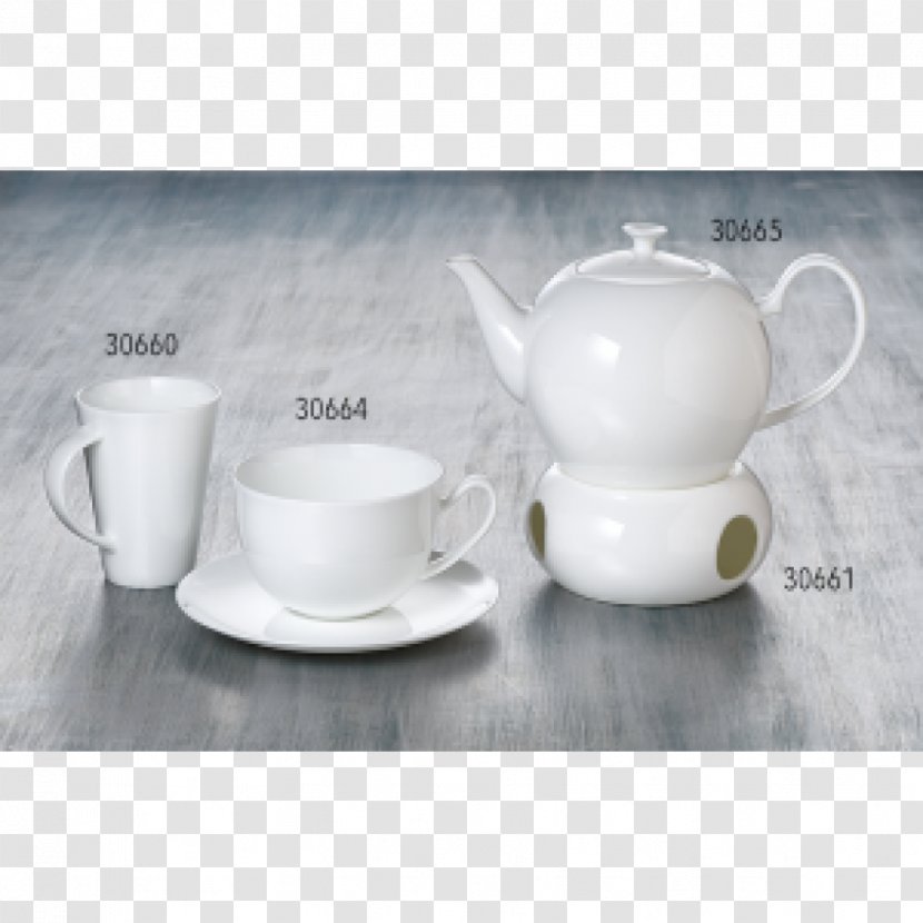 Porcelain Saucer Teacup Coffee - Kettle - Tea Transparent PNG