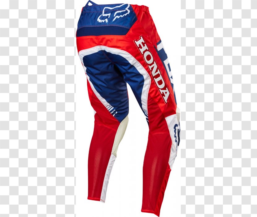 Motorcycle Fox Racing Enduro Motocross Pants - Leggings Transparent PNG