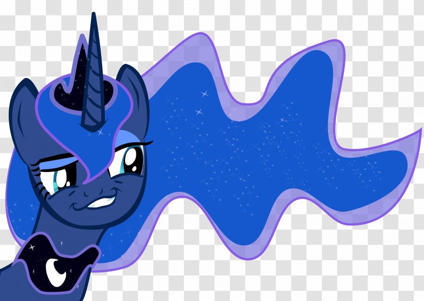 Princess Luna Celestia Rarity Twilight Sparkle Pony - Blue Transparent PNG
