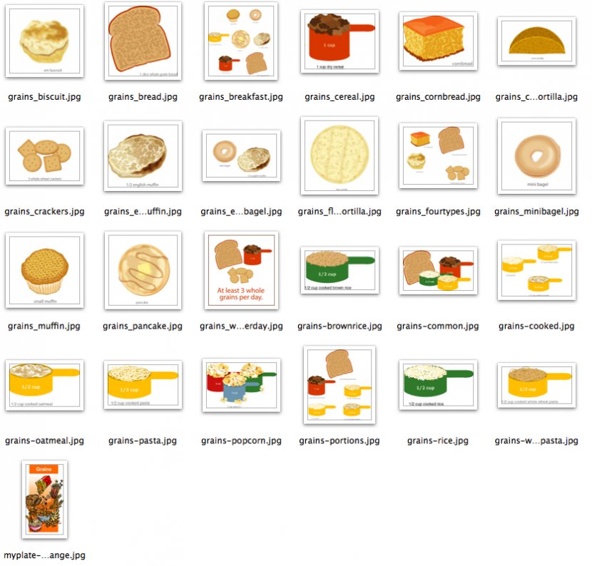 Food Group Whole Grain Cereal - Meat - Cliparts Grains Foods Transparent PNG