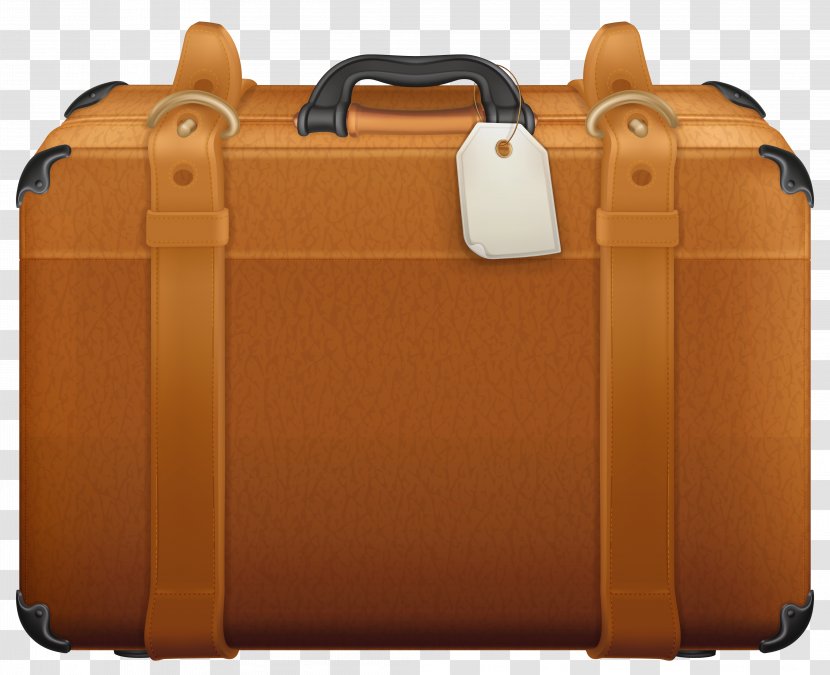 Suitcase Clip Art - Travel - Brown Clipart Transparent PNG