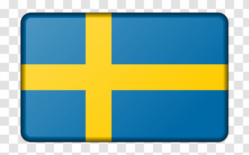 Flag Of Sweden Swedish Nordic Cross - Rectangle Transparent PNG