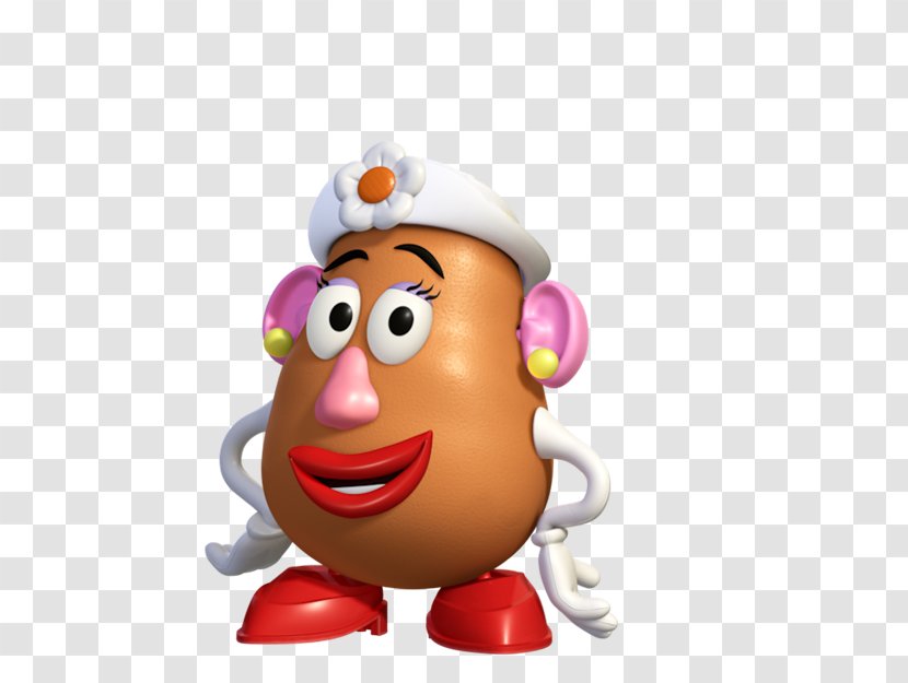 Mr. Potato Head Toy Story Mrs. Sheriff Woody Andy - Smile Transparent PNG