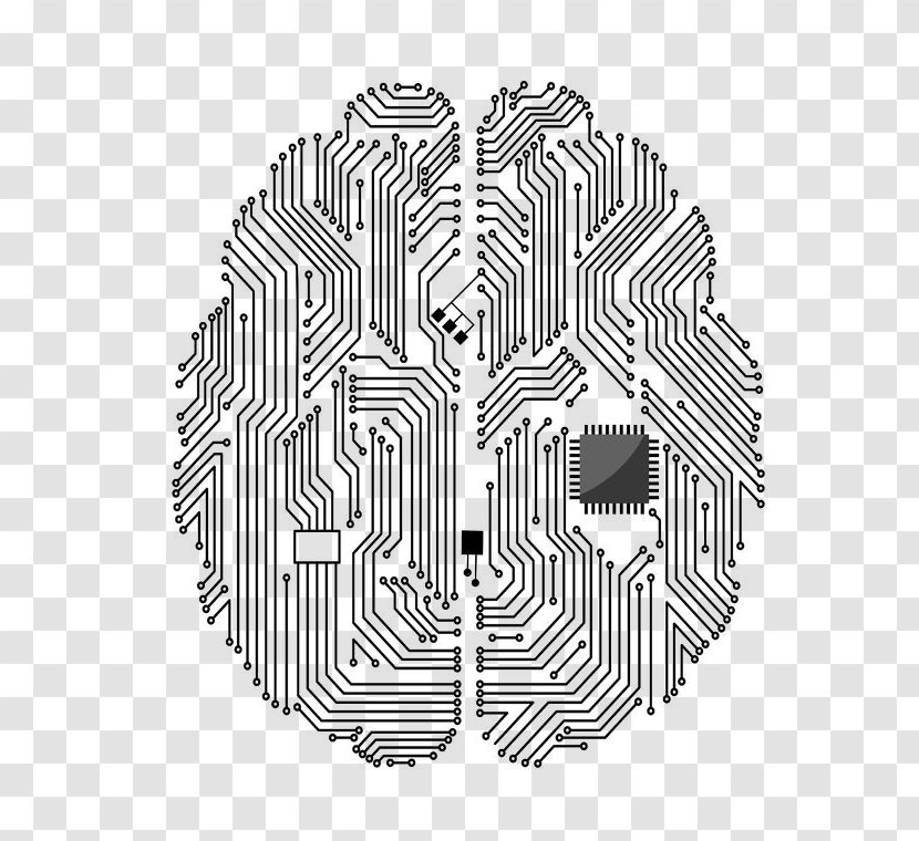 Electronic Circuit Stock Photography Electronics Printed Boards Vector Graphics - Brain Transparent PNG
