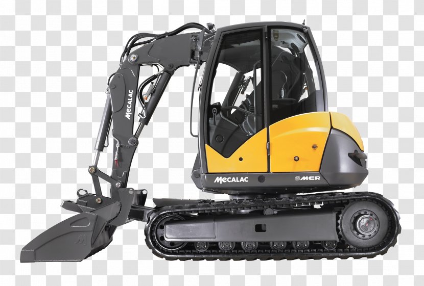 Excavator Groupe MECALAC S.A. Loader Heavy Machinery - Technology Transparent PNG
