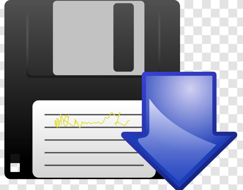Floppy Disk Storage Button - Brand Transparent PNG