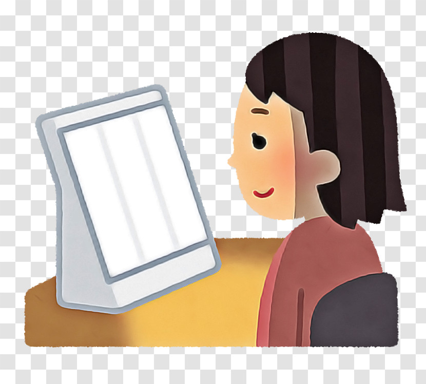 Cartoon Reading Transparent PNG