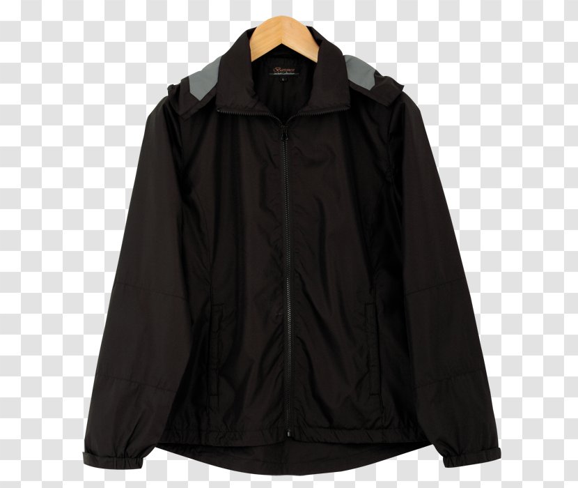 Jacket Neck Black M Transparent PNG
