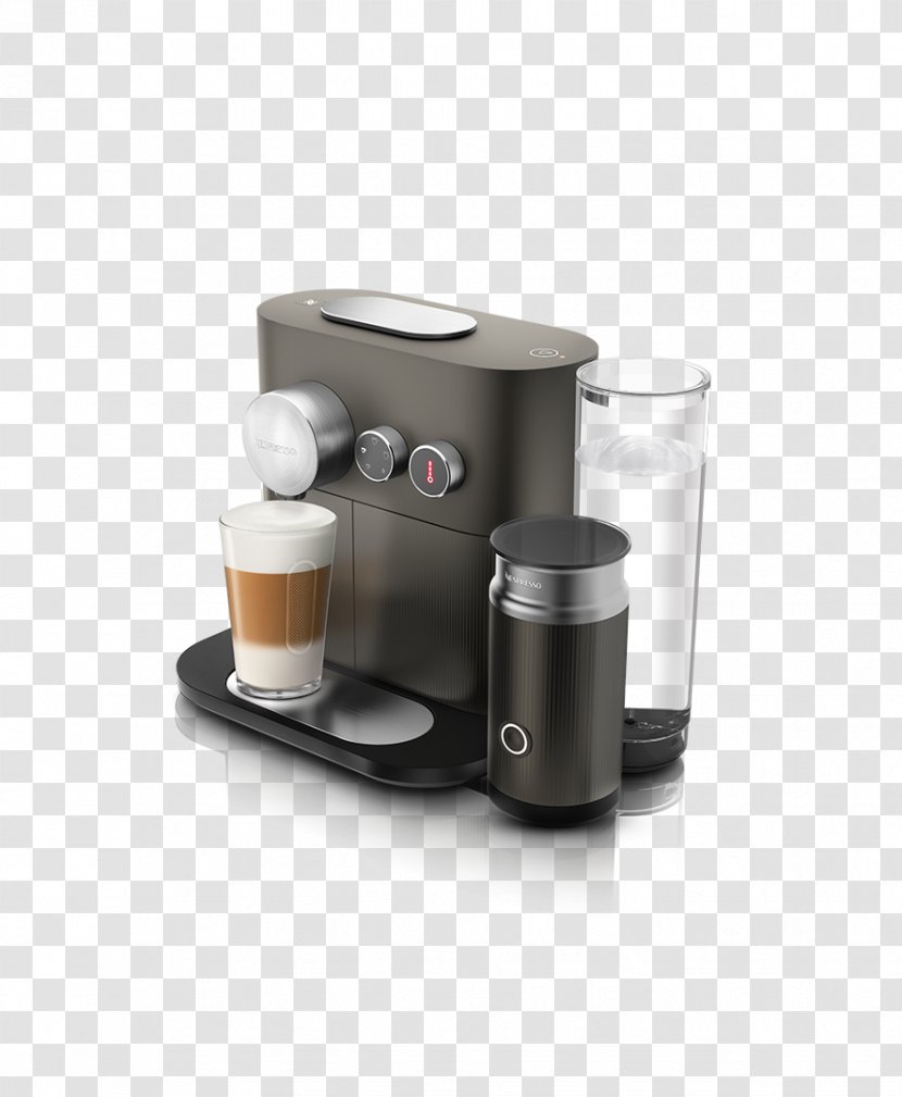 Coffee Nespresso Expert M500 De'Longhi & Milk EN 355 - Drip Maker Transparent PNG