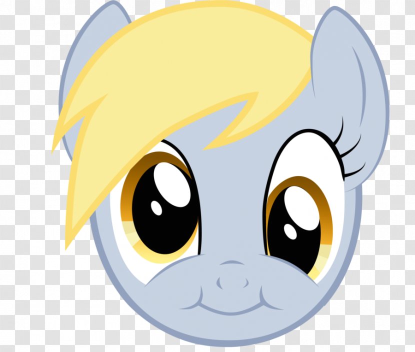 Derpy Hooves Pony Face Pinkie Pie Smiley - Flower Transparent PNG