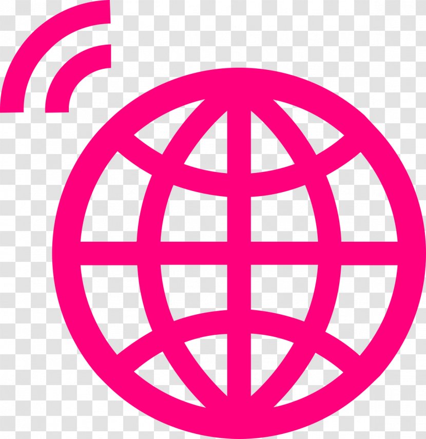 Earth Globe - Pink Transparent PNG