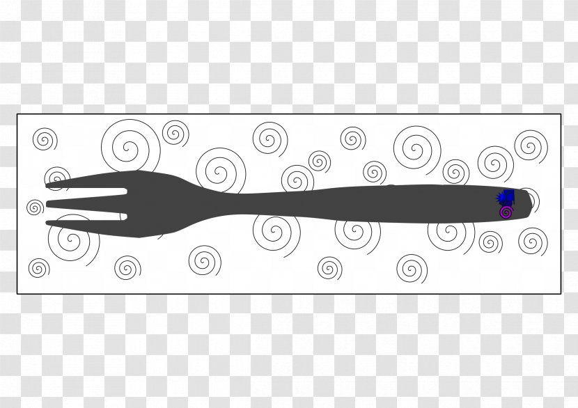 Line Angle - Text - Fork Transparent PNG