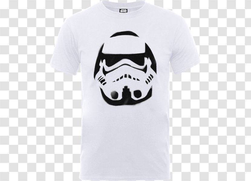 T-shirt Stormtrooper Sleeve Kylo Ren - Sweater - Paint Spray Transparent PNG