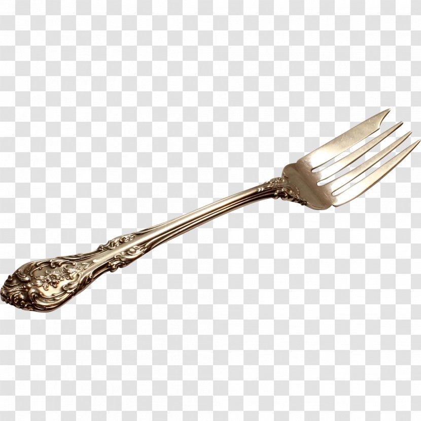 Fork Spoon Cutlery Knife Sterling Silver - Salad Transparent PNG