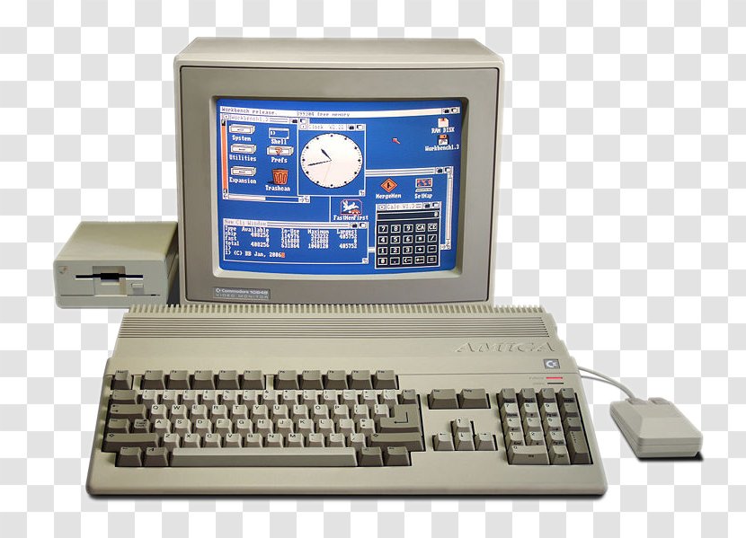 Amiga 500 Plus Commodore International 64 - Hardware - Computer Transparent PNG
