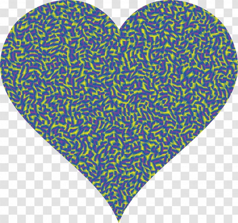 Heart Clip Art - Confetti Transparent PNG