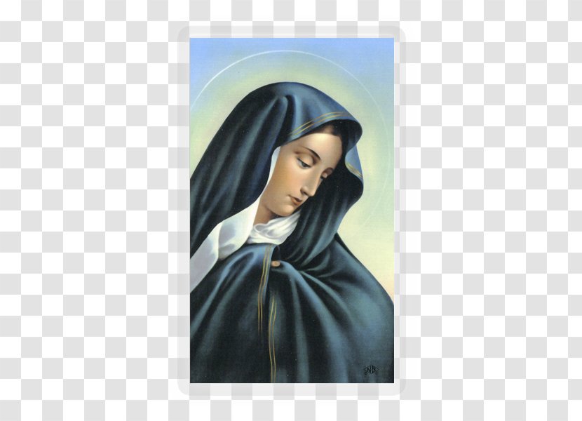 Mary Ave Maria Prayer Queen Of Heaven Salve Regina - Portrait Transparent PNG