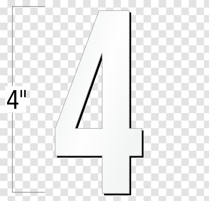 Line Number Angle - Triangle - Design Transparent PNG
