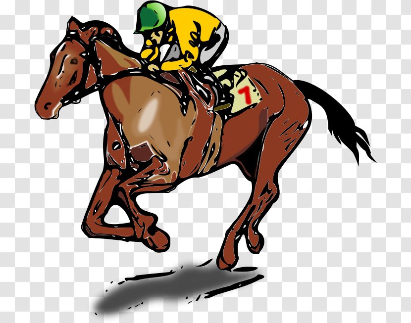 Horse Racing Jockey Clip Art - Rein Transparent PNG