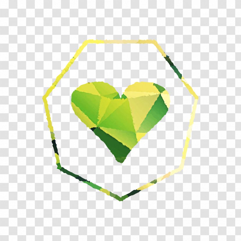 Product Design Line Leaf Heart - Logo - Triangle Transparent PNG