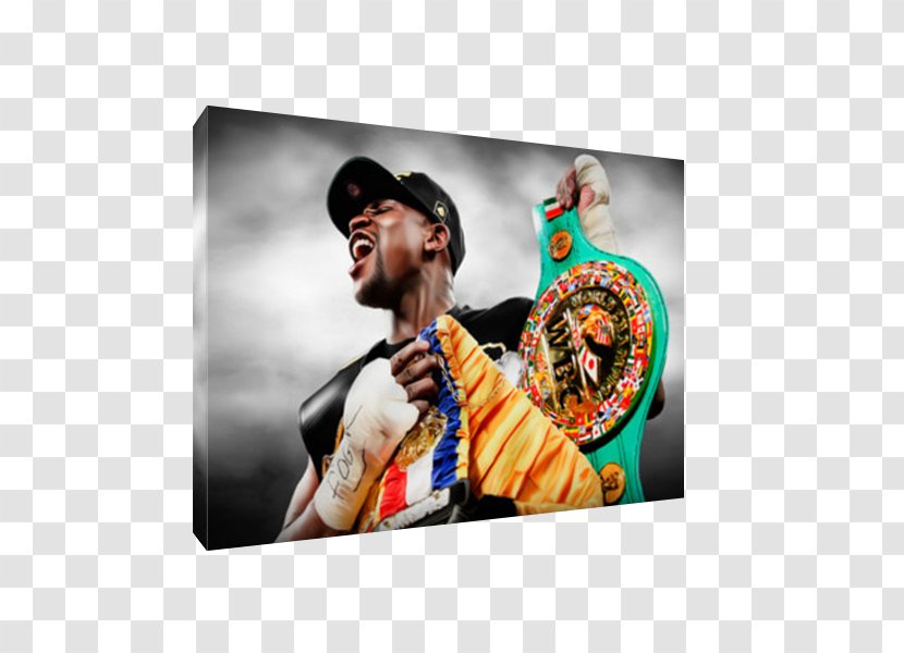 Floyd Mayweather Jr. Vs. Conor McGregor Canvas Painting Art Boxing - Material Transparent PNG