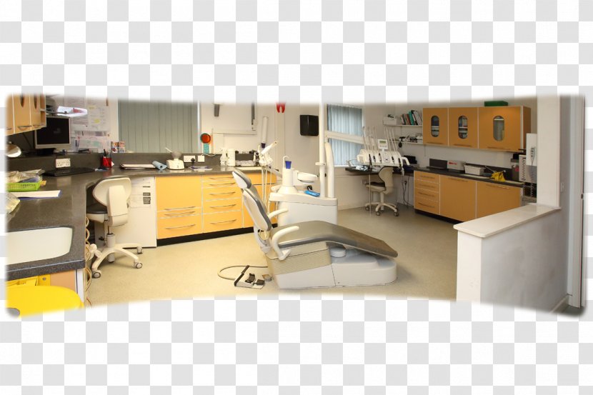 Llanidloes Dental Practice Office Desk Interior Design Services Room - Architectural Treatment Plan Transparent PNG