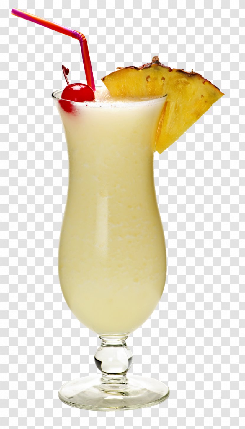 Piña Colada Cocktail Rum Hurricane Coconut Water - Cream Transparent PNG
