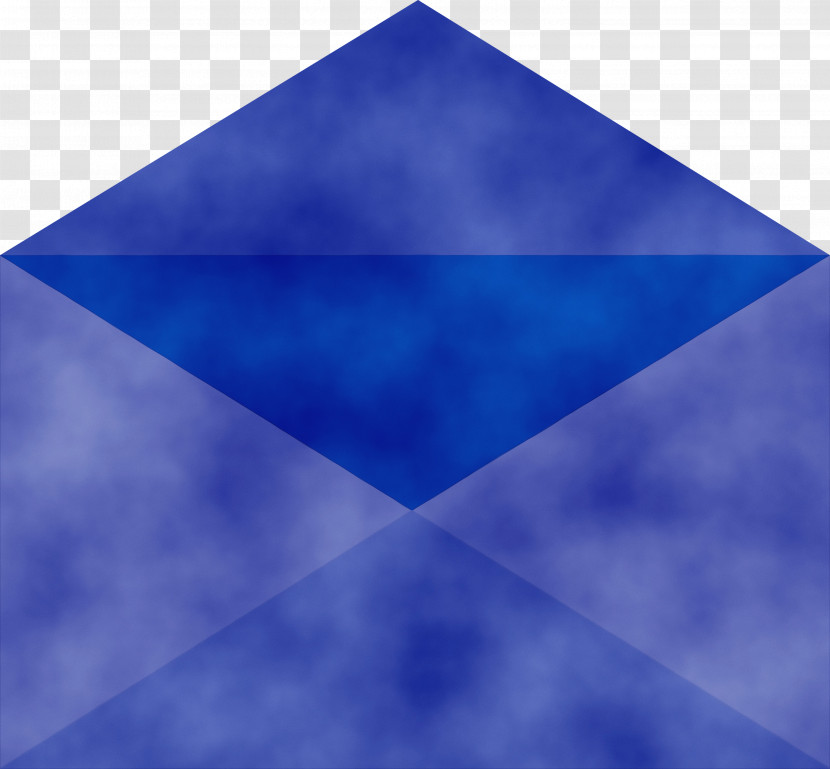 Triangle Electric Blue M Cobalt Blue / M Electric Blue / M Cobalt Blue / M Transparent PNG