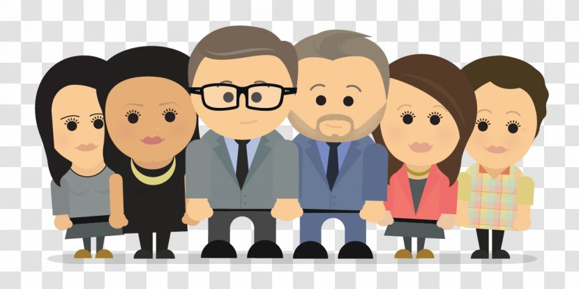 Group Of People Background - Community - Animation Transparent PNG