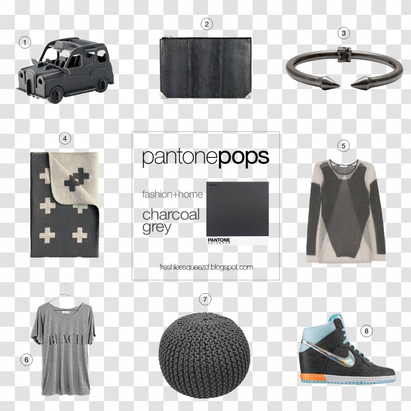 Pantone Color Chart Grey Blue - Fashion Fresh Transparent PNG