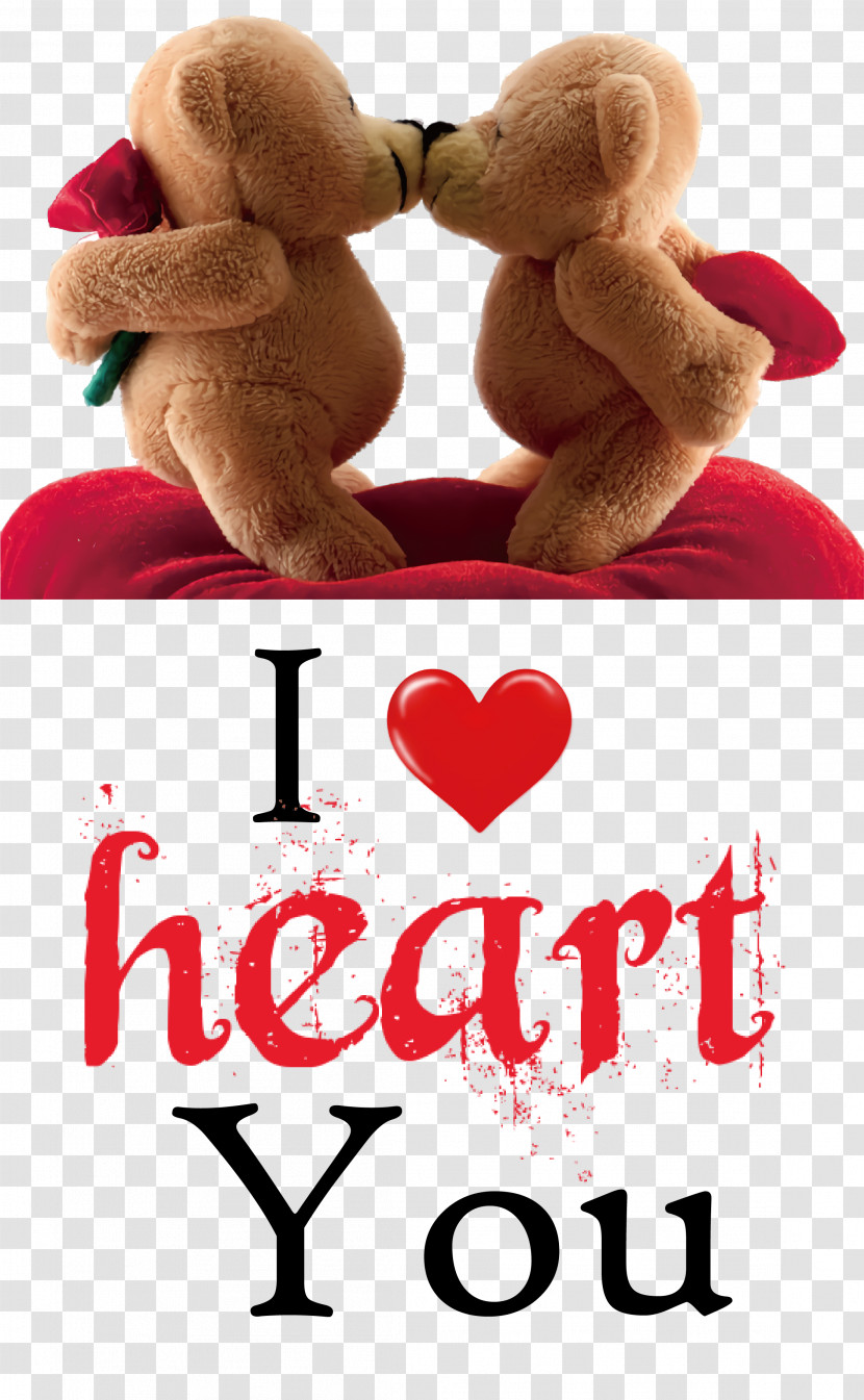 I Heart You Valentines Day Love Transparent PNG