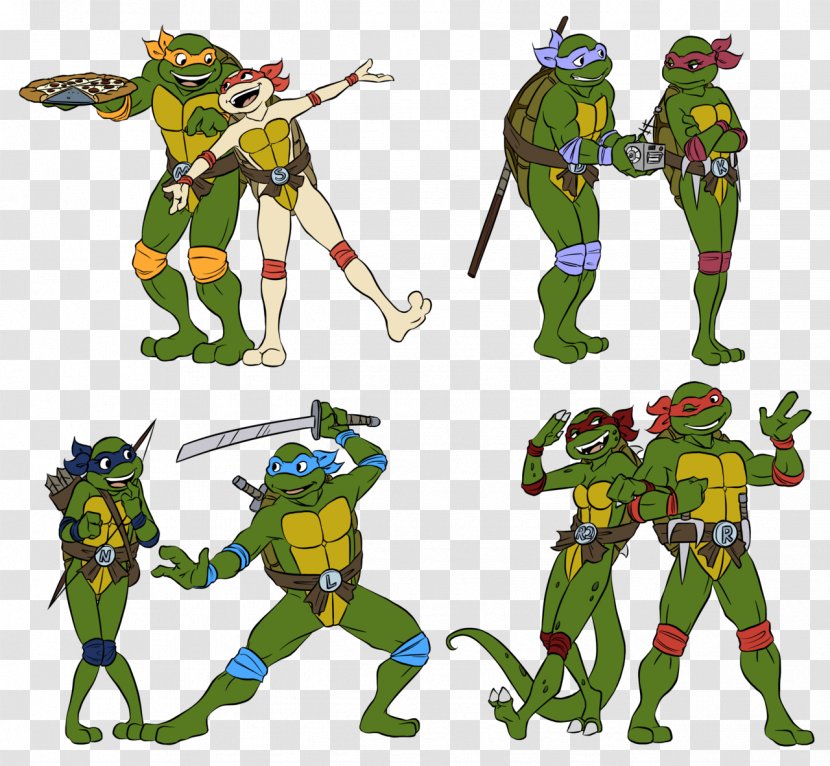 Raphael Michelangelo Venus Teenage Mutant Ninja Turtles Drawing - Watercolor Transparent PNG
