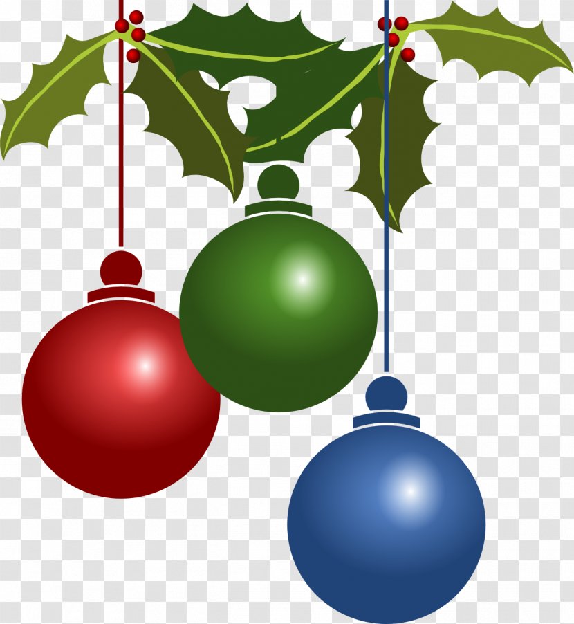 Christmas Ornament Decoration Clip Art - New Year - Holiday Graphics Transparent PNG