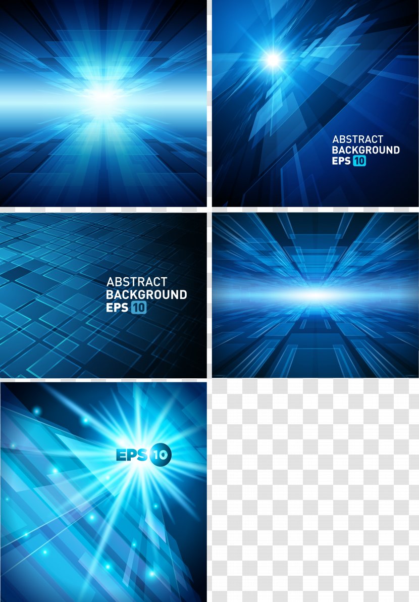 Blue Color - Sky - Technology Background Transparent PNG