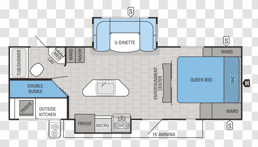 Jayco, Inc. Campervans Caravan Floor Plan Fifth Wheel Coupling - Home - Chil Transparent PNG