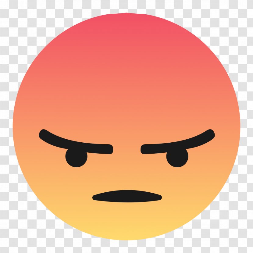 Facebook Anger Clip Art - Smile - Angry Emoji Transparent PNG